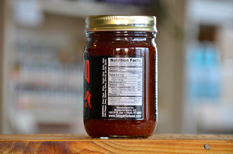 Image of 6-Pack Garlic Head SPICY Barbecue Sauce